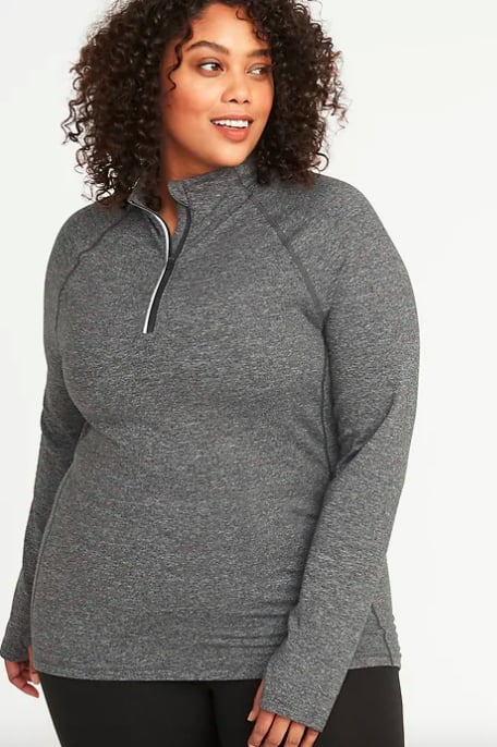 Old Navy Soft-Brushed 1/4-Zip Plus-Size Performance Pullover