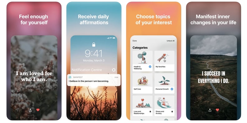 Best Affirmation Apps: Manifest Positive Affirmations