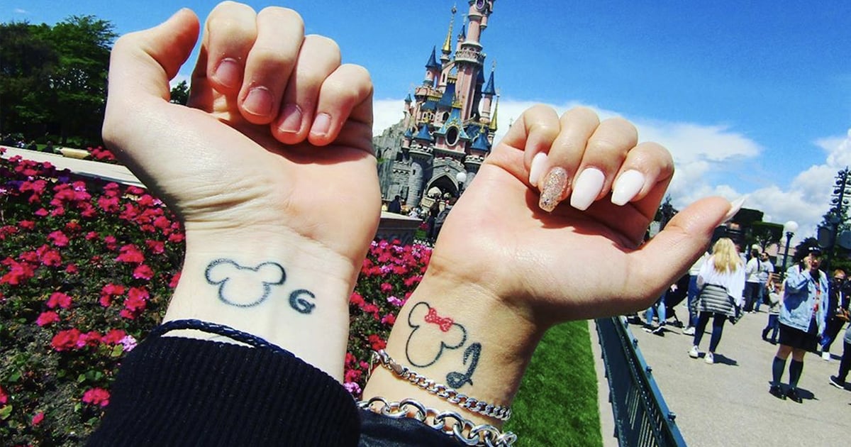 Matching Disney Tattoos For BFFs  POPSUGAR Love  Sex