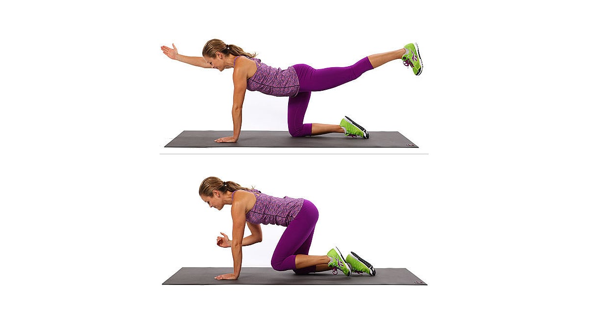 Quadruped 25 Ab Toning Moves No Crunches Required POPSUGAR