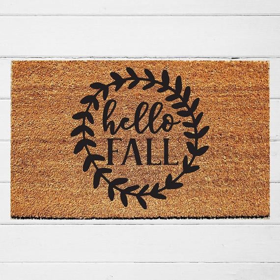 Hello Fall Doormat