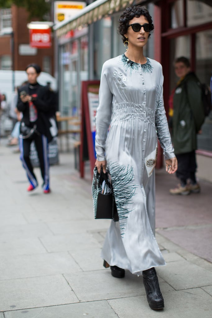 Day 2 | London Fashion Week Street Style Spring 2017 | POPSUGAR Fashion ...