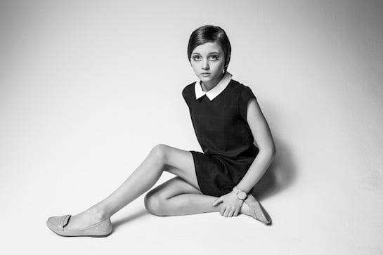 Re-Creation of Twiggy in the Early '60s