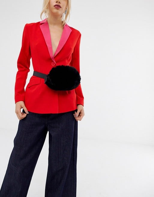 Anysell88 Winter Women Faux Fur Fanny Pack Girls Fashion Waist Belt Chest Handbags