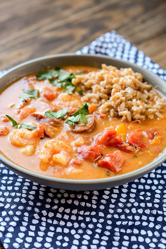 SlowCooker Spicy Gumbo Seafood Recipes POPSUGAR Food Photo 45