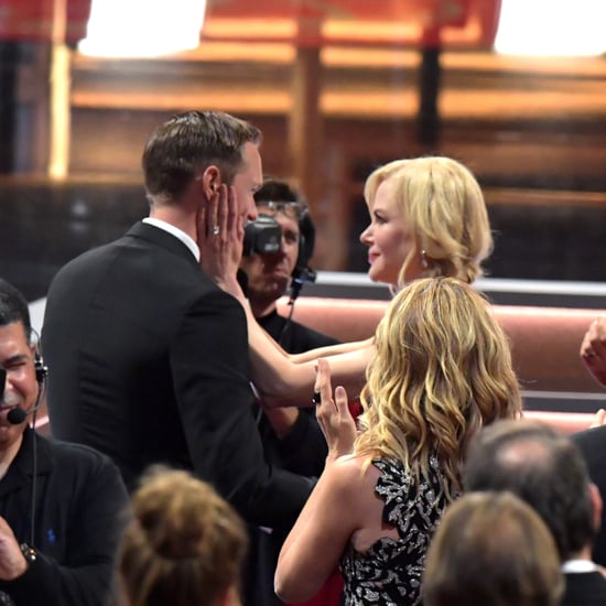 Nicole Kidman Kissing Alexander Skarsgard at the 2017 Emmys