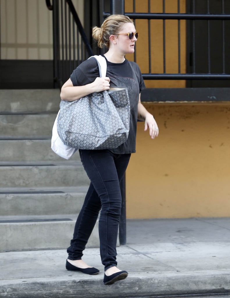 Drew Barrymore stepped out in NYC on Thursday.