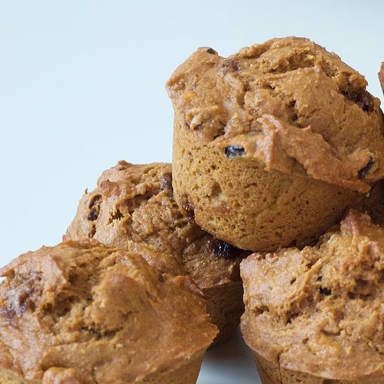 Pumpkin Raisin Flax Muffins