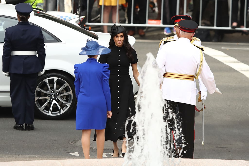 Prince Harry and Meghan Markle at ANZAC Memorial in Sydney