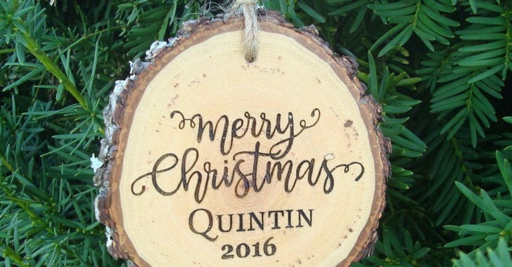 Personalized Christmas Ornaments For Kids and Families | POPSUGAR Family