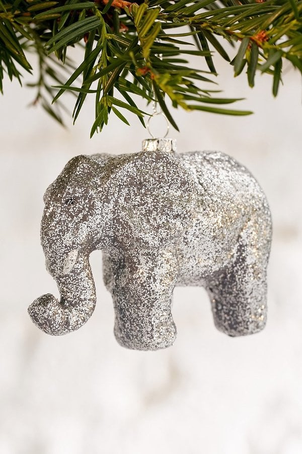 Urban Outfitters Elephant Glitter Ornament 10 18 Gift Ideas For Your Friend Who Really Adores Elephants Popsugar Middle East Love Photo 17