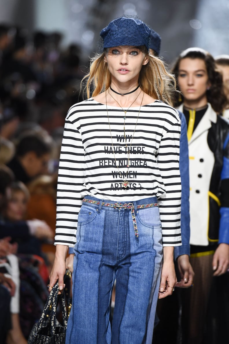 Dior Debuted New Messages on Its Shirts For Spring '18