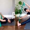 If You Suffer From Back Pain or Neck Tension, Grab a Band and Do These 5 Pilates Stretches