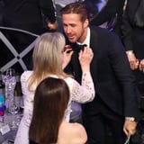Meryl Streep Helping Ryan Gosling With His Bow Tie Is a Moment Too Pure For This World