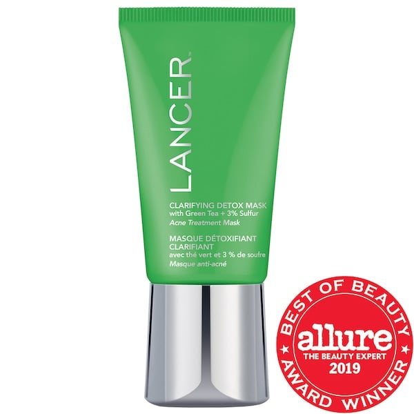 Lancer Skincare Clarifying Detox Mask with Green Tea + 3% Sulfur