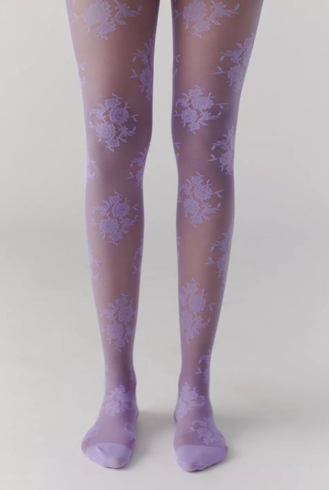 Regencycore Trend: Urban Outfitters Darcy Sheer Lace Tights