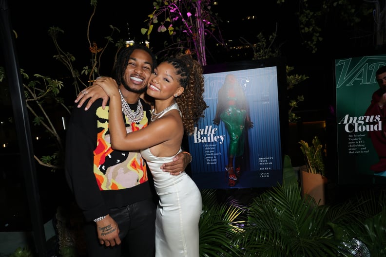 HOLLYWOOD, CALIFORNIA - AUGUST 11: (L-R) DDG and Halle Bailey attend Variety Power of Young Hollywood Event Presented by Facebook Gaming on August 11, 2022 in Hollywood, California. (Photo by Matt Winkelmeyer/Variety via Getty Images)