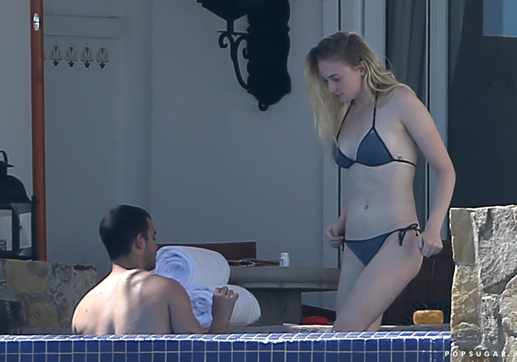 Sophie Turner and Joe Jonas in Mexico April 2017