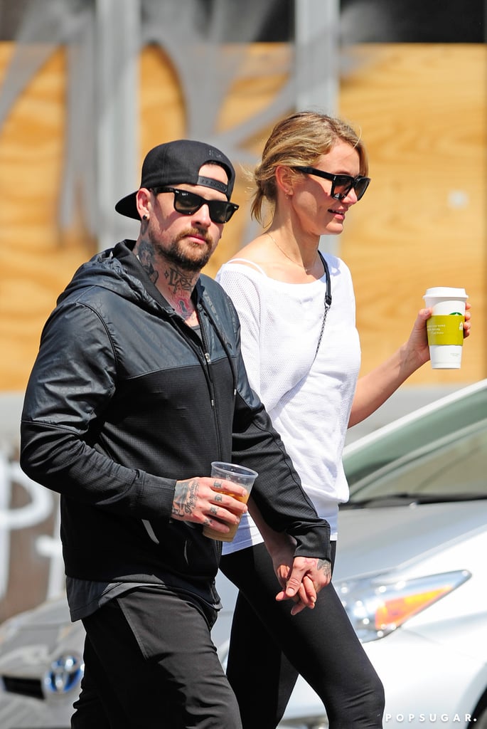 Cameron Diaz and Benji Madden Holding Hands | Pictures