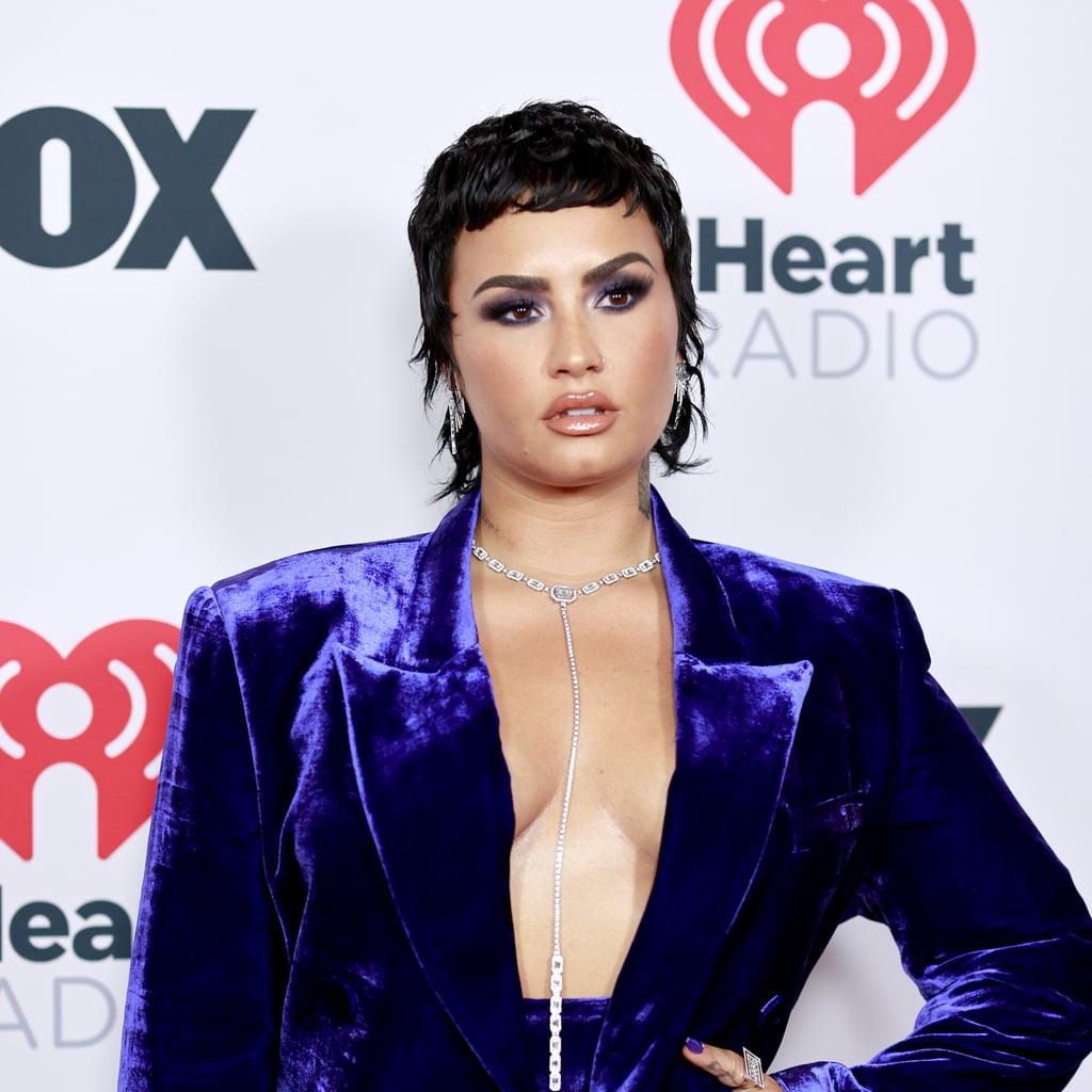 Demi Lovato Debuts a New Spider Tattoo on Their Head