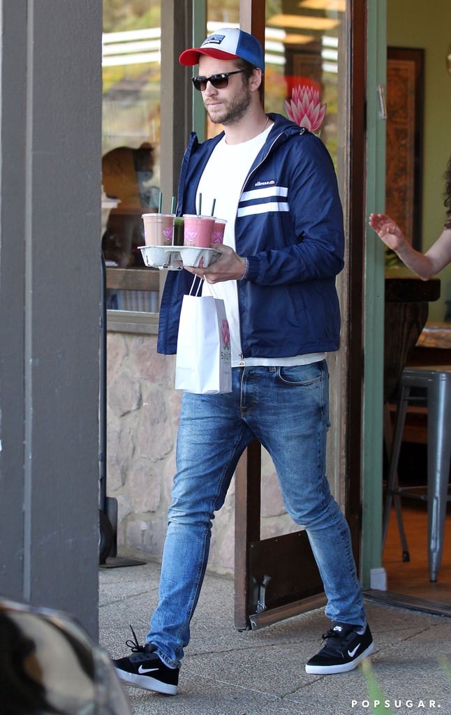 Liam Hemsworth Out in Malibu Photos April 2016