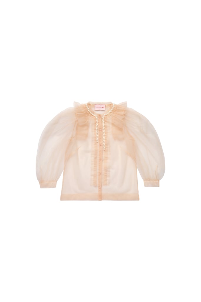 Simone Rocha x H&M Puff-Sleeved Tulle Blouse