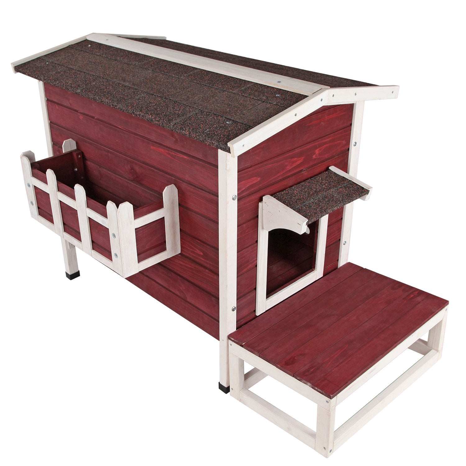Petsfit Weatherproof Outdoor Cat Condo On Amazon Popsugar Pets