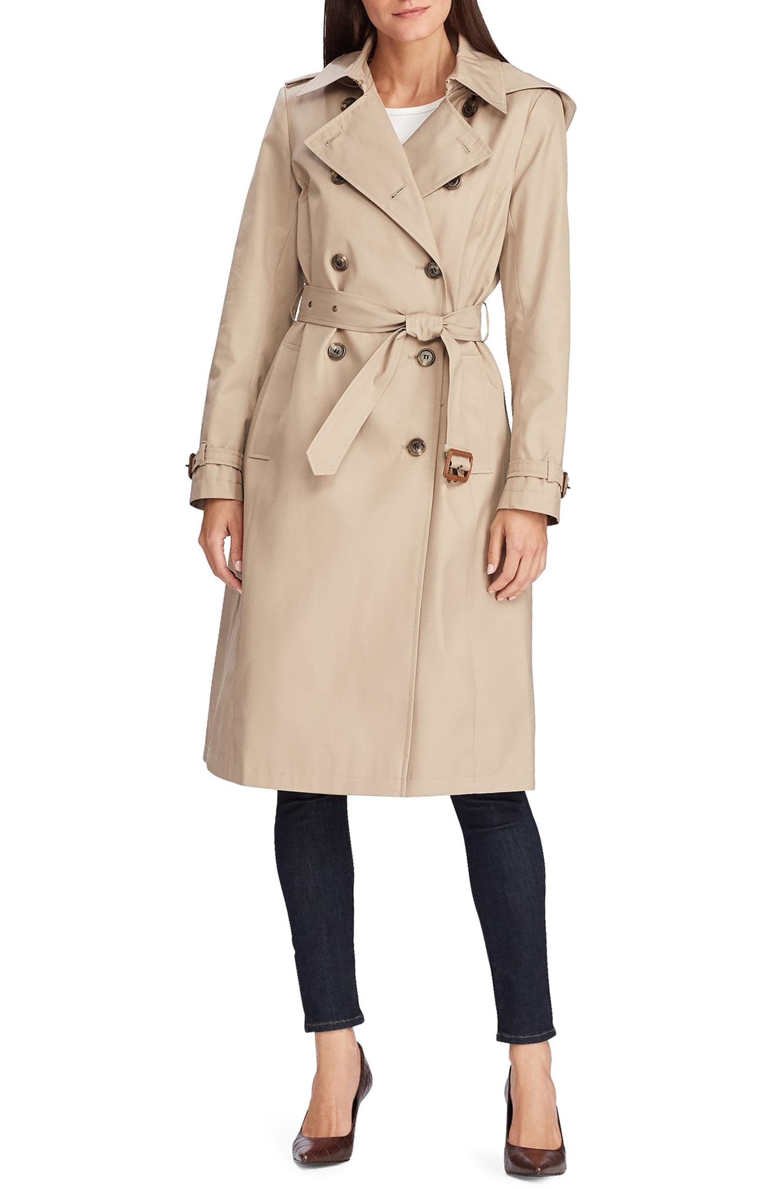 Lauren Ralph Lauren Double Breasted Trench Coat | This Is the Coat 