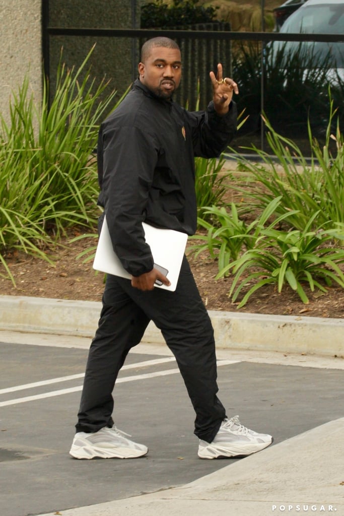 Kanye West Out in LA After Welcoming Third Child 2018