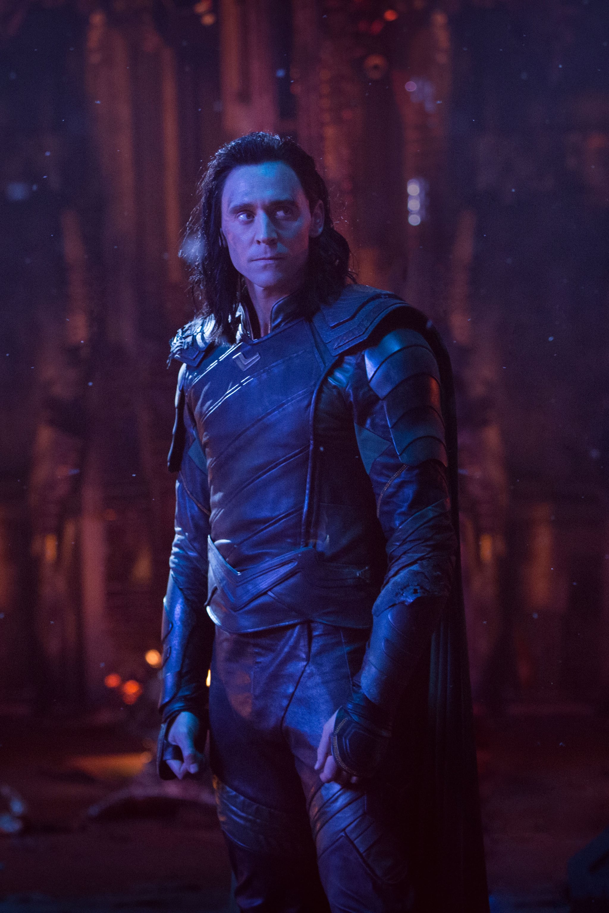 AVENGERS: INFINITY WAR,  Tom Hiddleston, as Loki, 2018. ph: Chuck Zlotnick / Marvel /  Walt Disney Studios Motion Pictures /Courtesy Everett Collection