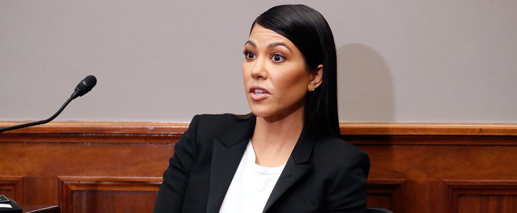 Kourtney Kardashian on Capitol Hill For Cosmetics Reform