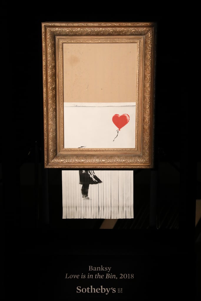 Someone Bought a Banksy Piece, Then It Destroyed Itself