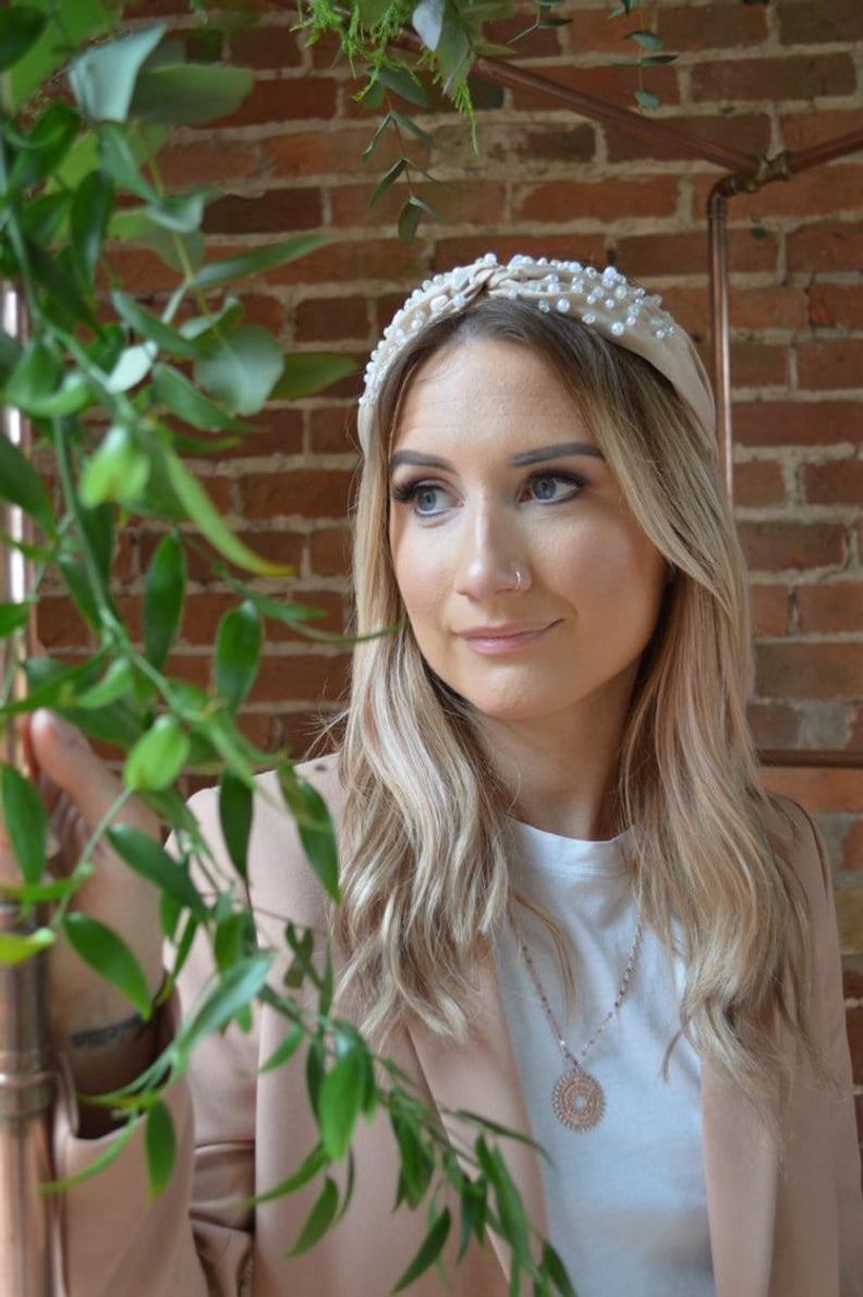 Beaded Bridal Knot Headband