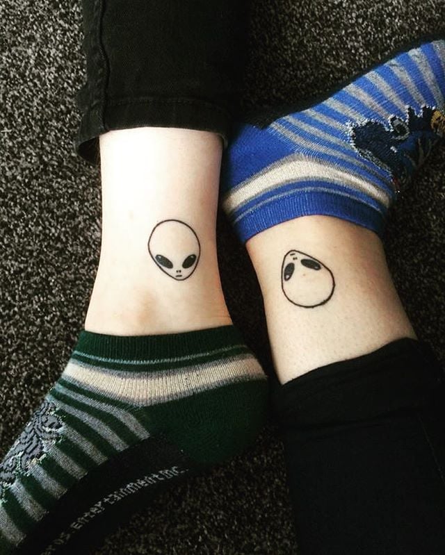 Aliens | Matching Tattoo Ideas | POPSUGAR Love & Sex Photo 28