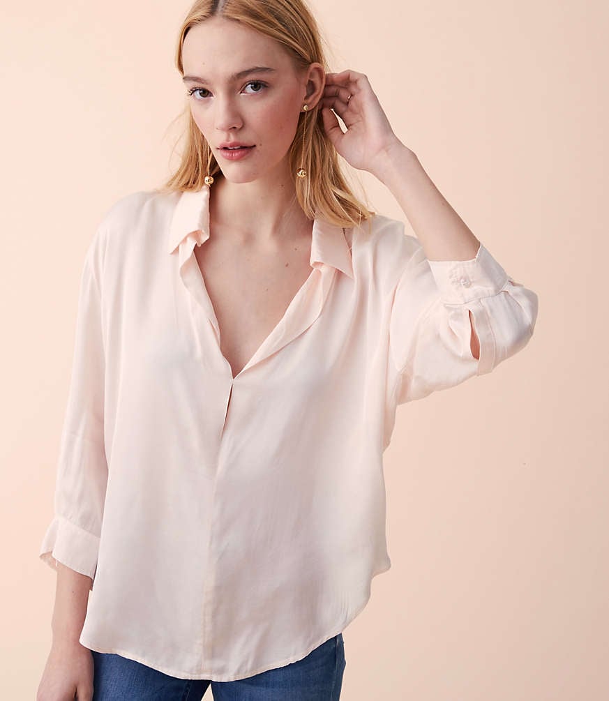 Lou & Grey Stark X 3/4 Sleeve Shirt