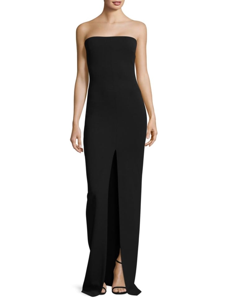 solace london strapless gown