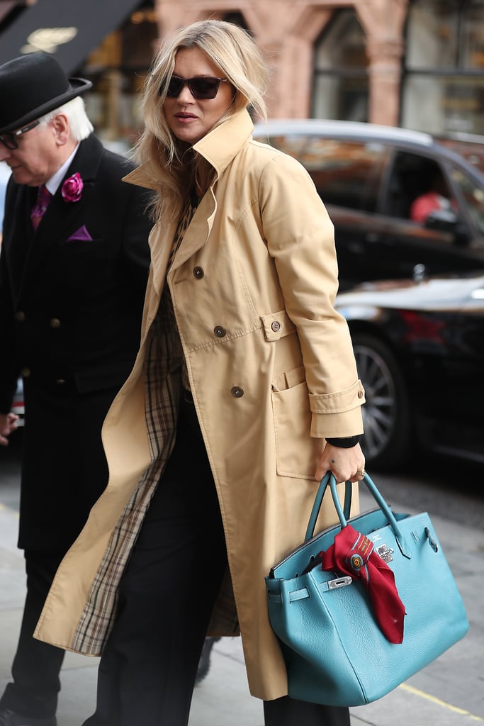 Kate Moss Birkin Bag Trench Coat | POPSUGAR Fashion Photo 3