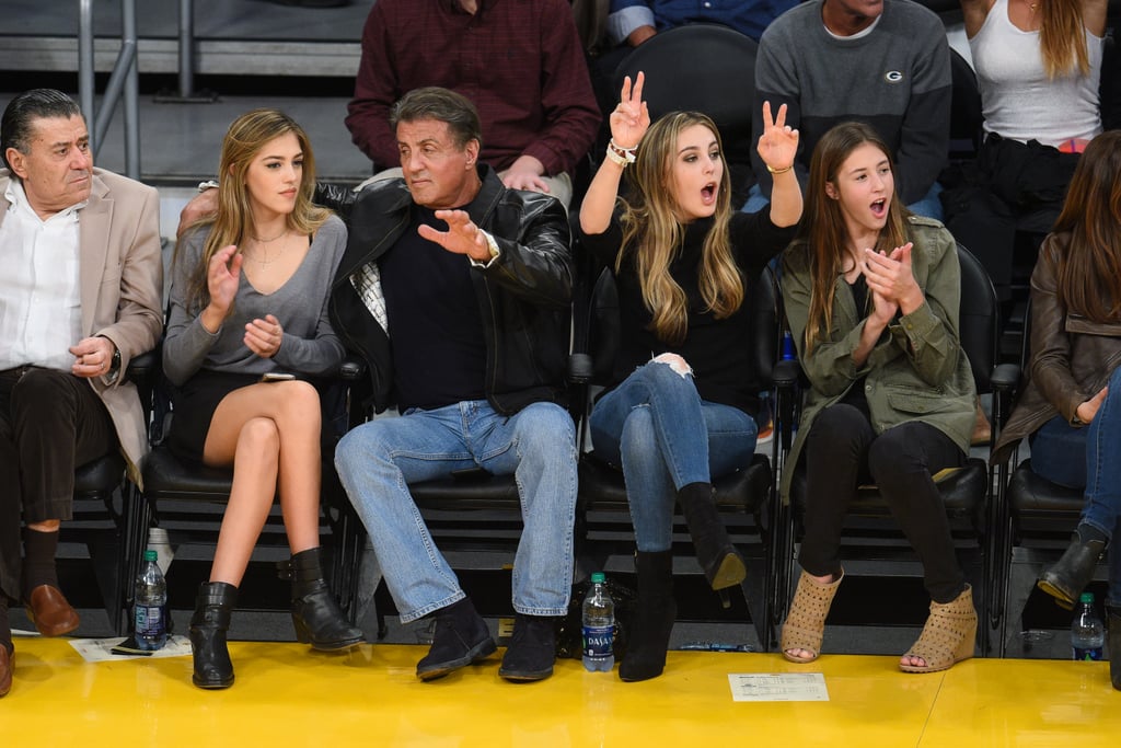 And Nailed Courtside Style