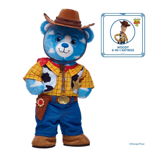 Disney and Pixar Toy Story 4 Bear and Woody Costume With Sound Gift Set
