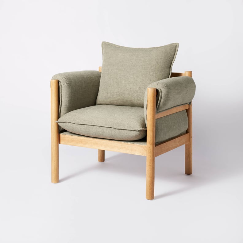 A Statement Chair: Threshold designed with Studio McGee Arbon Wood Dowel Accent Chair