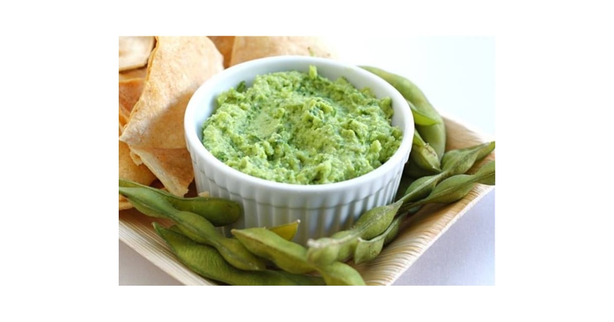 Edamame guacamole packs in some additional flavor and protein, only