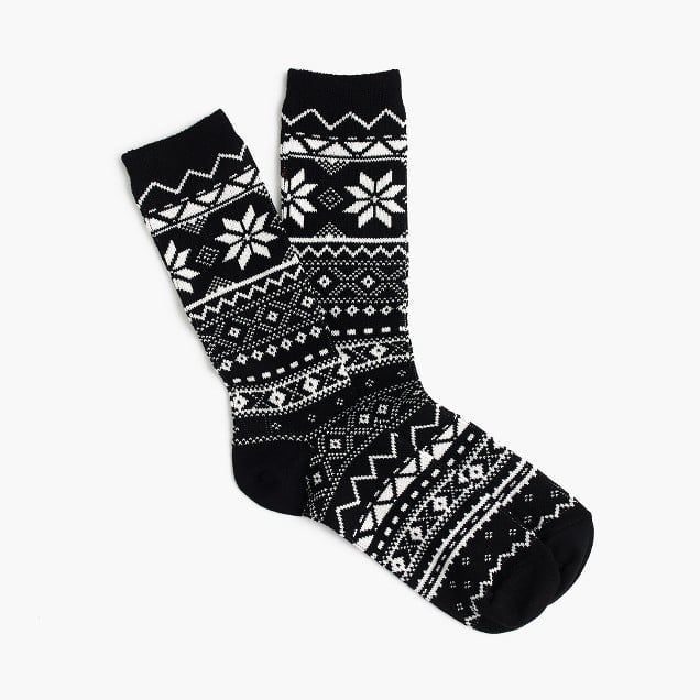 J.Crew Fair Isle Trouser Socks