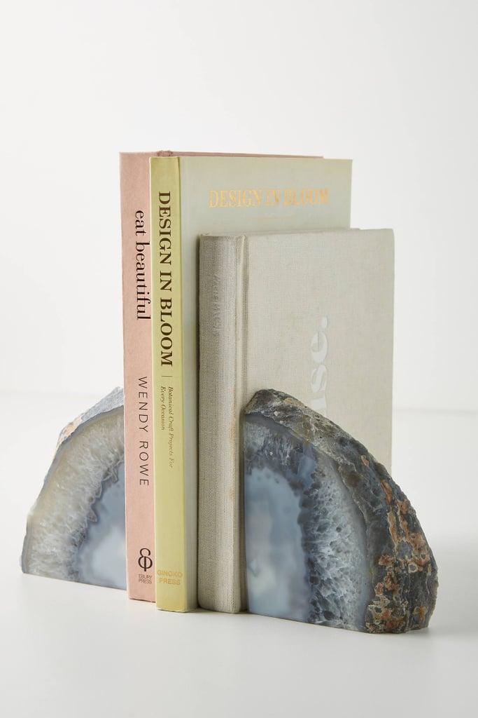 Agate Crystal Bookends