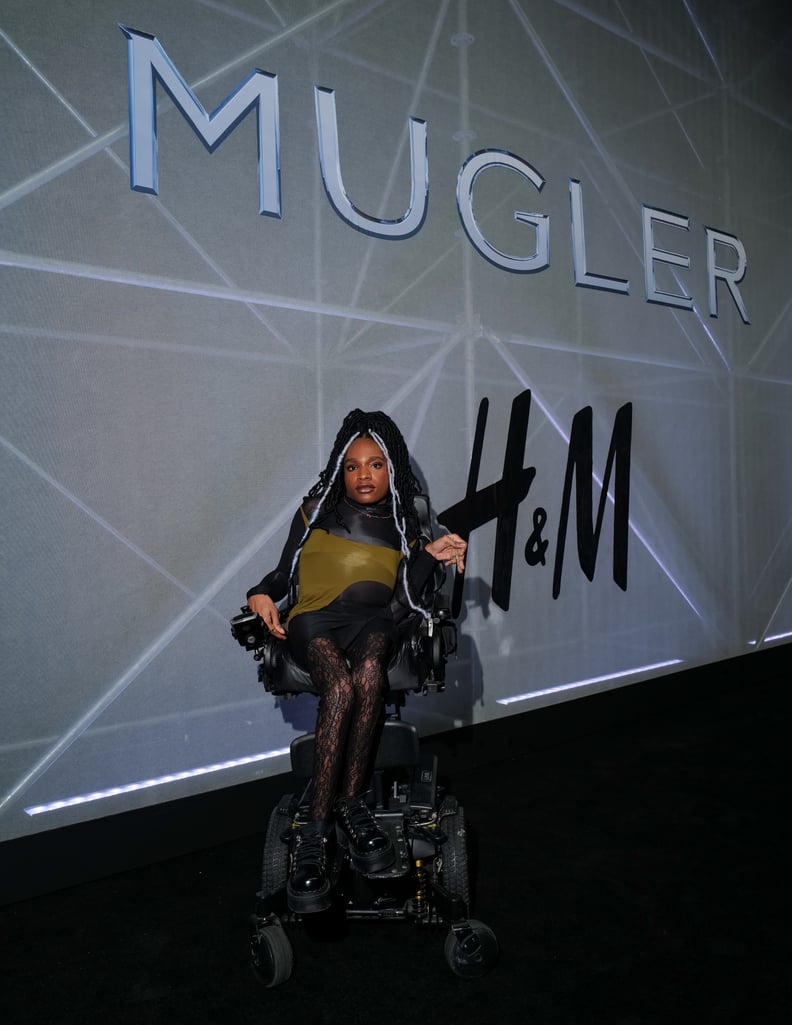 Aaron Rose Philip at the H&M x Mugler Event