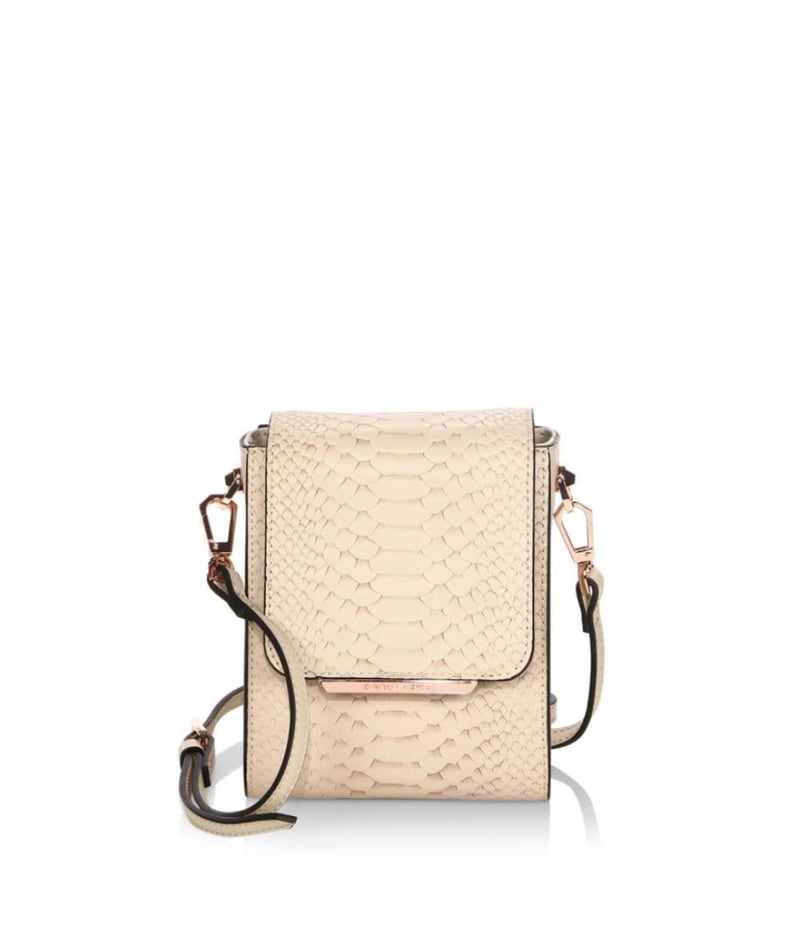 Kendall + Kylie Violet Leather Mini Crossbody Bag