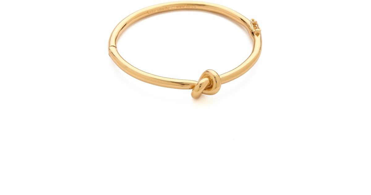 Kate Spade New York Sailors Knot Hinge Bracelet  Rose GoldTone Metal  Bangle Bracelets  WKA212107  The RealReal