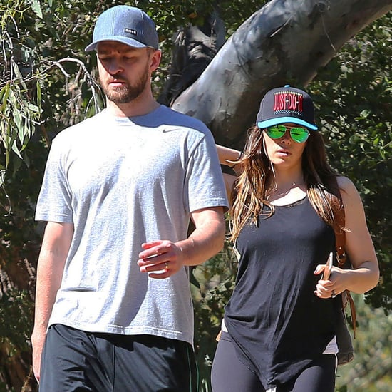Justin Timberlake and Jessica Biel on a Hike in LA