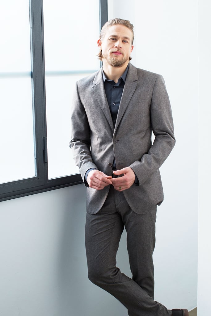 Charlie Hunnam at Milan Fashion Week 2015 | Pictures
