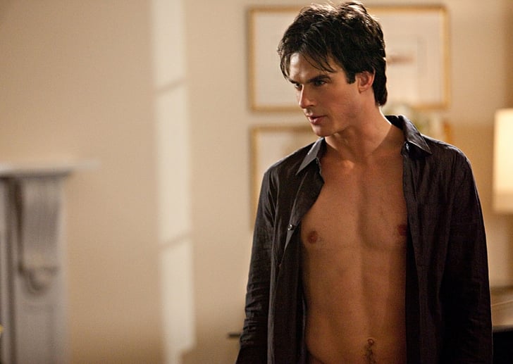 When Damon Managed To Compel Us Without His Vampire Magic The Vampire Diaries Shirtless 8861