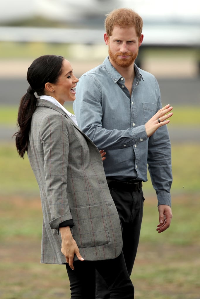 Meghan Markle Wears Serena Williams Collection Jacket 2018